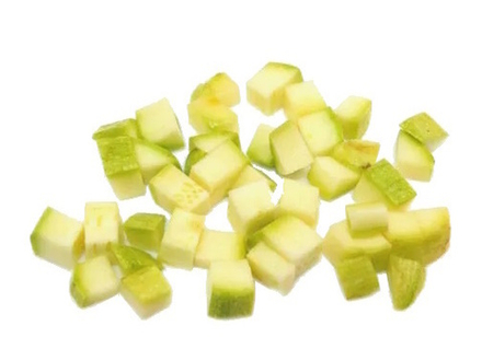 Кабачок замороженный кубиками
