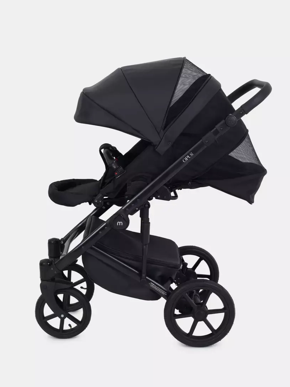 Коляска универсальная 3 в 1 Mowbaby Opus/экокожа