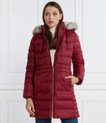 Пуховая куртка TYRA Tommy Hilfiger - бордовый(WW0WW39747)