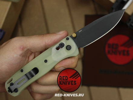 Нож Benchmade 535 Bugout G10 A+++ - натурал рук., черный клинок RK/Н52