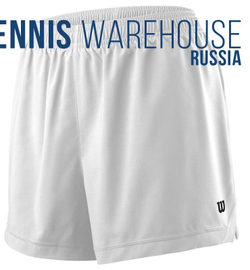 Шорты для девочки теннисные Wilson G Team 3.5 Short - белый