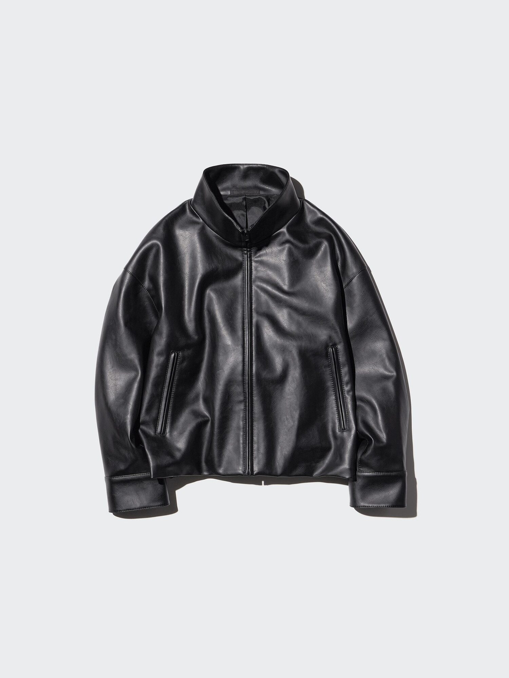 UNIQLO БОМБЕР ОВЕРСАЙЗ, ЧЕРНЫЙ