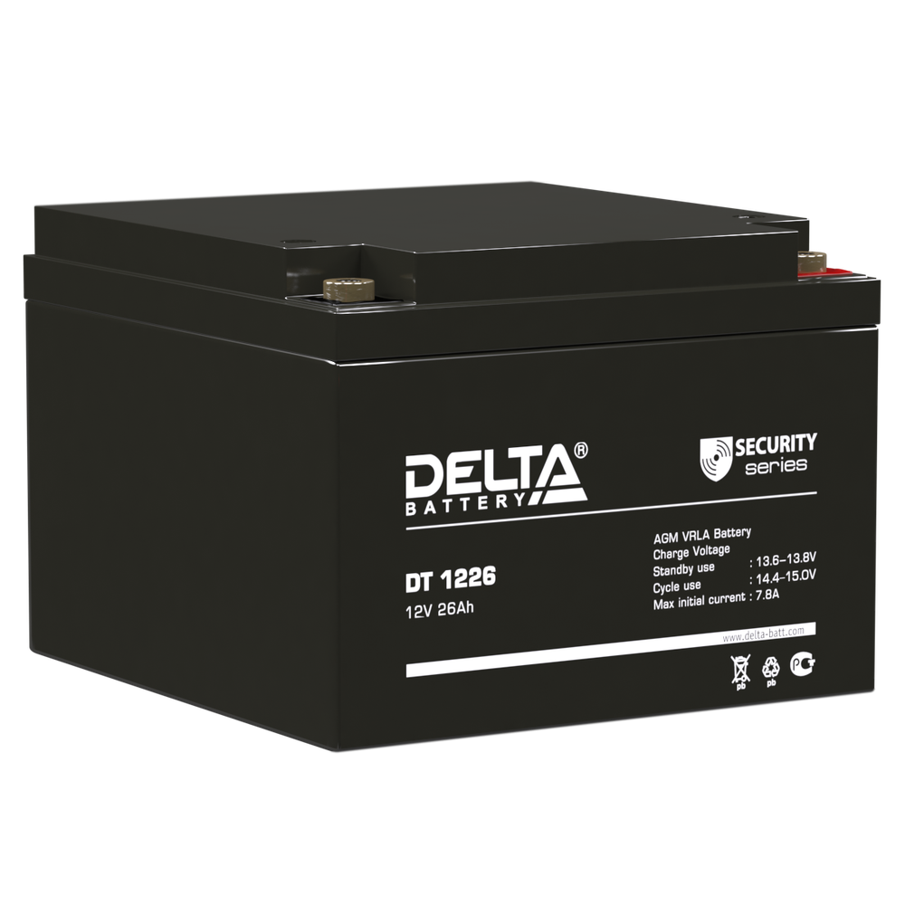 Аккумуляторные батареи DELTA DT 1226