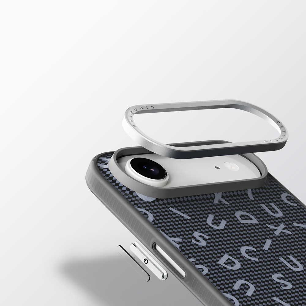 Чехол с MagSafe черного цвета для iPhone Air, серия Moro Series Magnetic от Dux Ducis