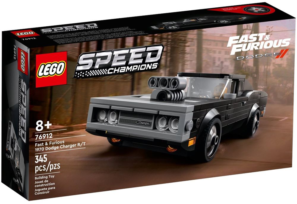 Конструктор LEGO Speed Champions 76912 Форсаж 1970 Dodge Charger R/T