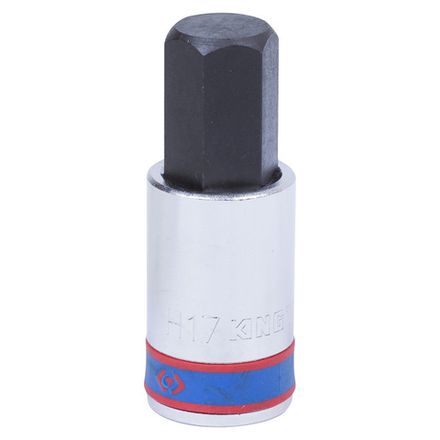 Цена на KING TONY (402517) Насадка (бита) торцевая 1/2", L = 66 мм, HEX, 17 мм