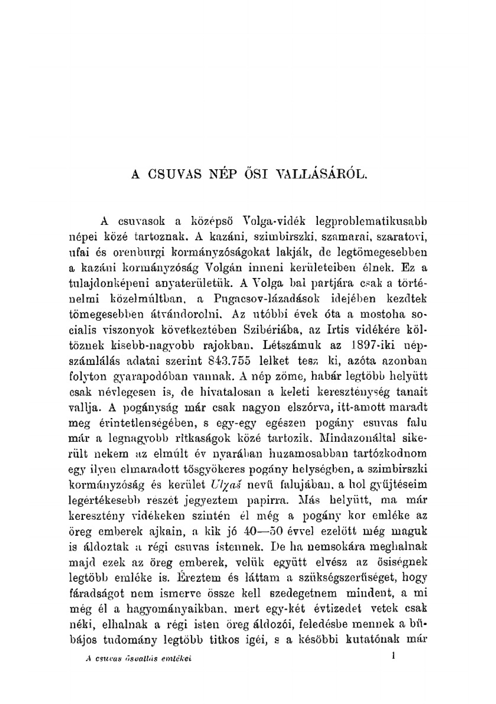 Csuvas népköltési gyüjtemény | Gyula Mészáros