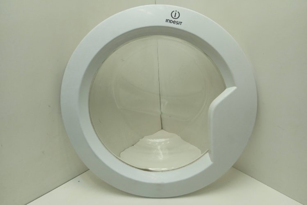 IWSC5105 кт130 Люк в сборе для стиральной машины Indesit IWSC5105 б/у