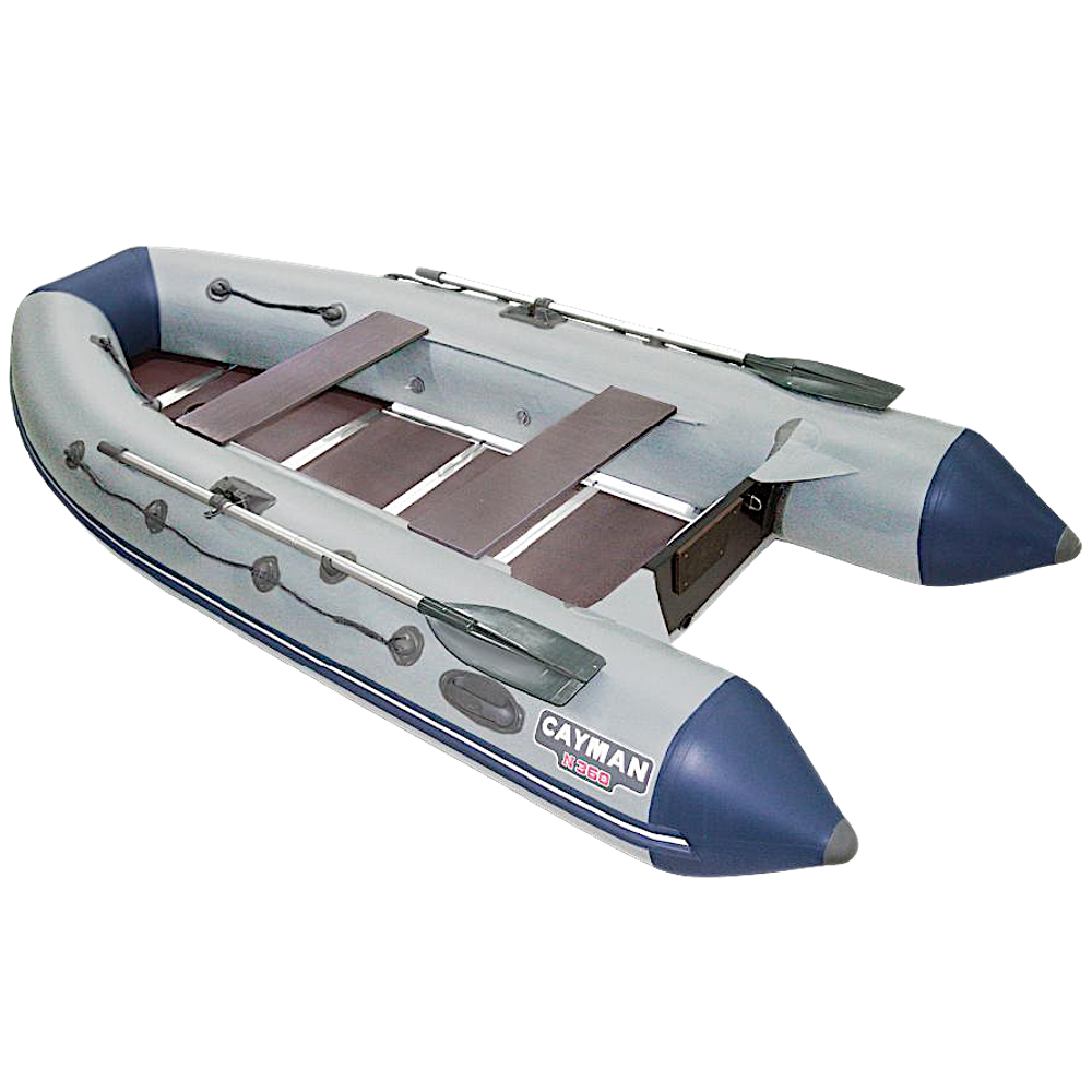 Лодка ПВХ Мнев и К Кайман N-360 Пайол Зелёная