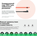 Графический планшет Huion Inspiroy Black (RTS-300)