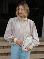 Жакет с рукавами-буфами