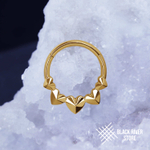 Кликер Amour Simple PVD Yellow 1.2мм