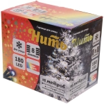 Гирлянда для улицы 16м 180 ламп LED чёрный провод, 8 реж. IP-65, Мультицвет (возможность соединения)