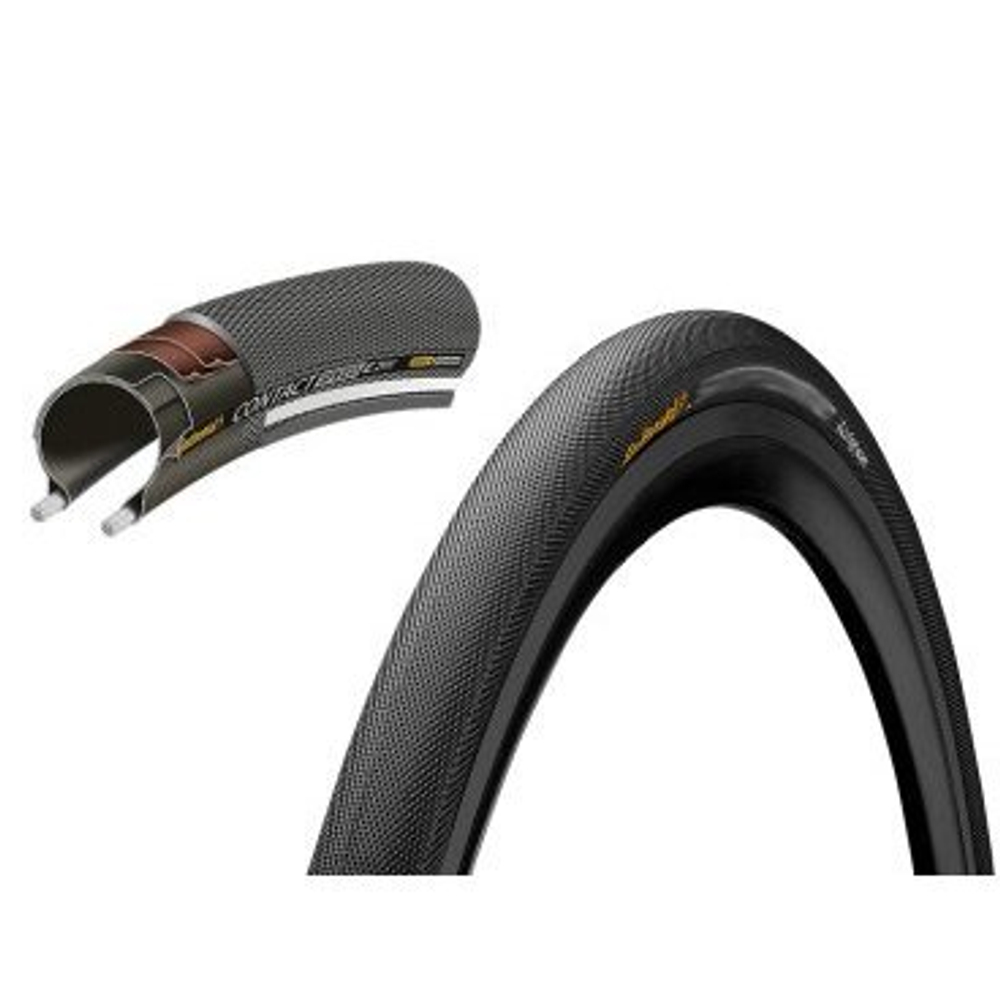 ВЕЛОПОКРЫШКА CONTINENTAL CONTACT SPEED, 700 X 35C (700C), 35-622, 180TPI, ЗАЩИТА ОТ ПРОКОЛОВ, 101406