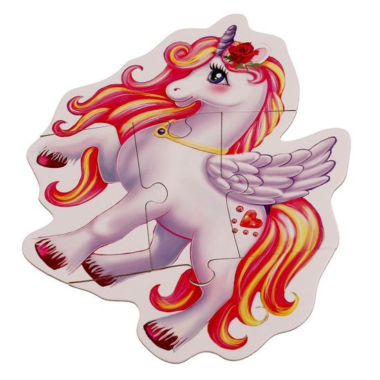 Макси-пазлы. Единороги.  150х180х40 мм. Умные игры