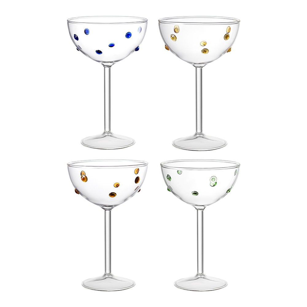 Набор креманок pom-pon, 225 мл, 4 шт.