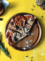 Доска подставка под пиццу деревянная