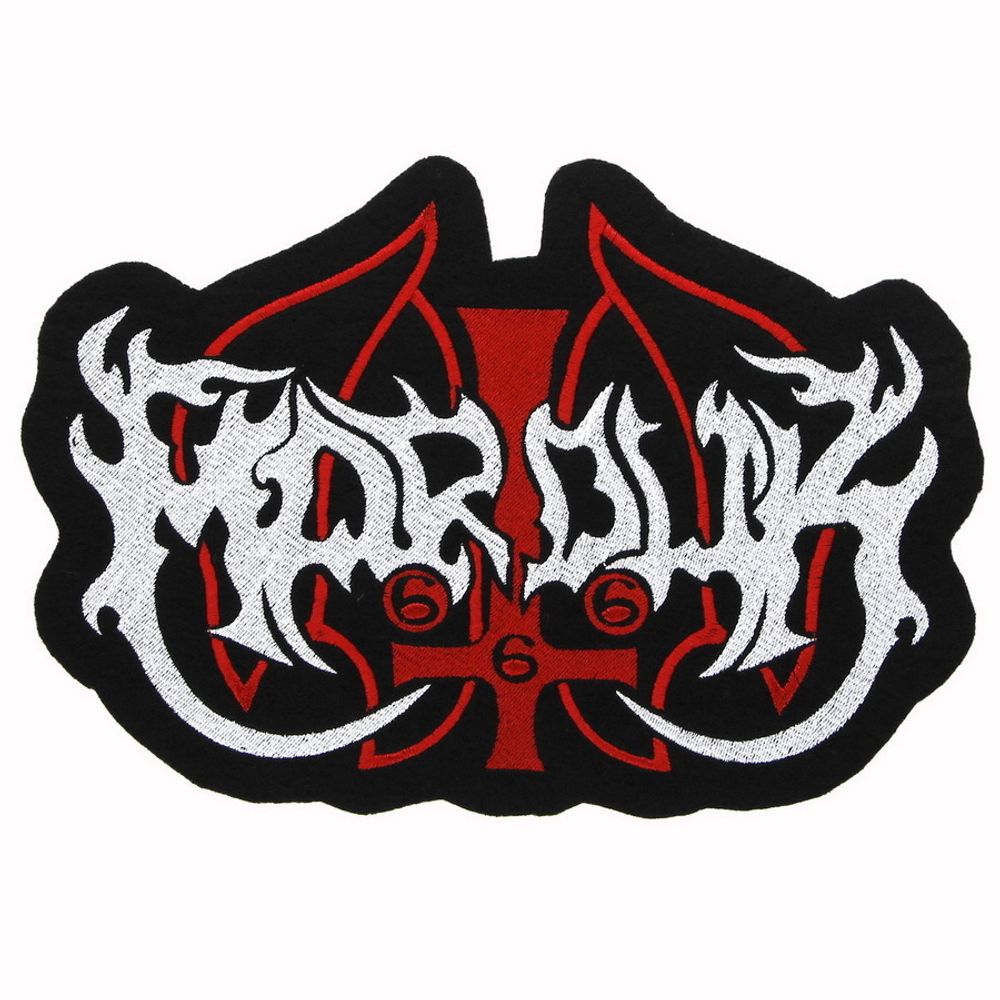 Нашивка спиновая с вышивкой группы Marduk