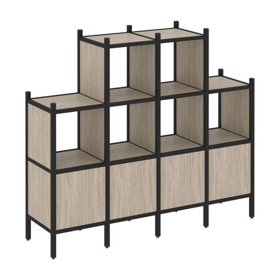 Лофт Прямой стеллаж VR.L-16  1694*446*1458