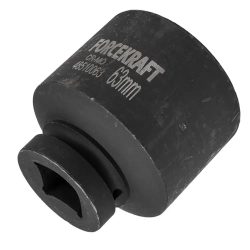 Головка ударная глубокая 1'', 63мм (6гр) FORCEKRAFT FK-48510063