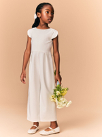 Комбинезон праздничный для девочки Next E36-523, Белый