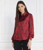 Сатиновая рубашка Liu Jo - бордовый(MF3331 T5958)