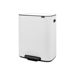 Мусорный бак Bo Pedal Bin 2x30л Brabantia Белый