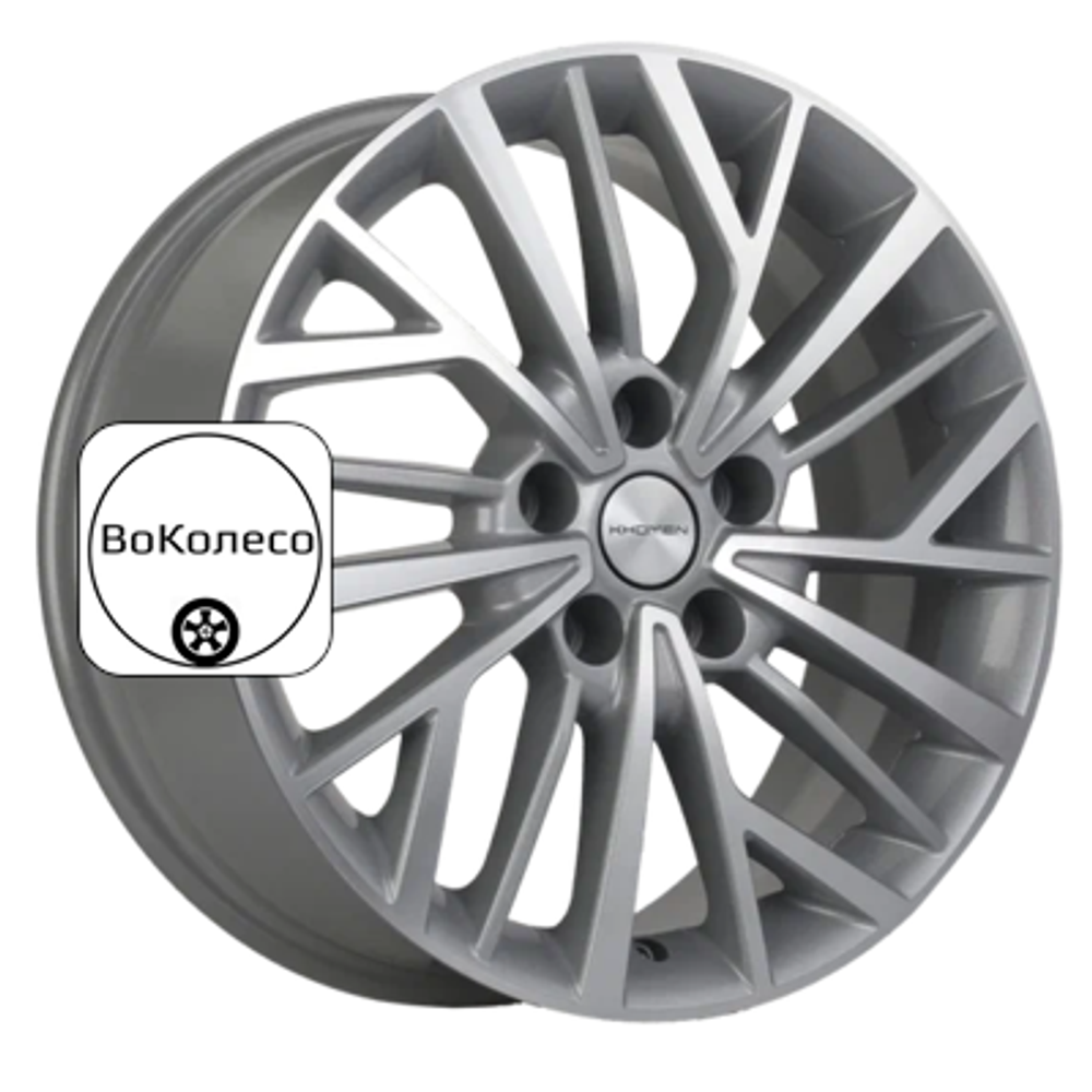 7x17/5x114,3 ET45 D67,1 KHW1717 (CX-5/i40/X-Trail) F-Silver-FP Khomen Wheels