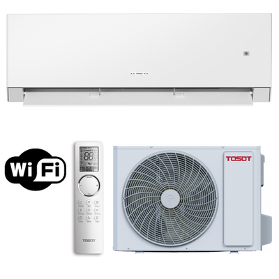 Сплит-система (тепловой насос) инверторного типа Tosot Clivia Full DC Inverter + Wi-Fi модуль