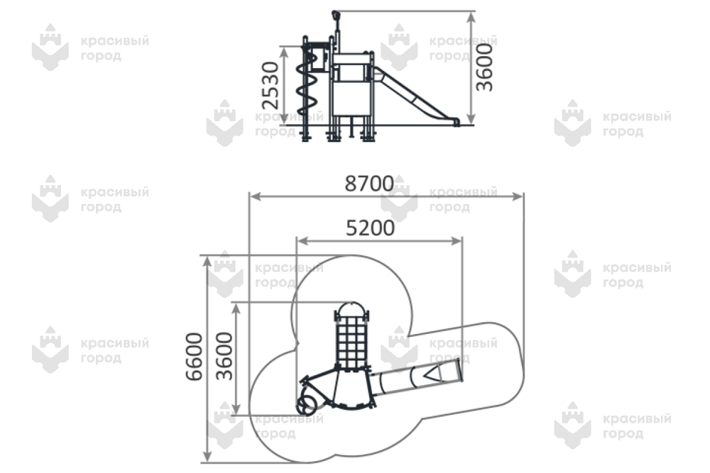 Игровой комплекс Респаун тип-1