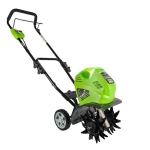 Аккумуляторный культиватор Greenworks G40TL (1 x 4 Ач, ЗУ) 27087VB