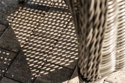 "Эспрессо–150 R" обеденная группа плетеная, цвет графит