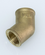 Уголок латун 45° 1/2 Г. х 1/2 Г.  ViEiR  (160/10шт)