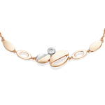 Браслет из комбинированного золота c натуральным топазом white Артикул: 05-0747-00-201-1111