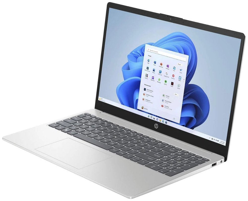 Ноутбук HP 15-fc0196nia, 15.6'' FHD (D01R2EA) серебристый в регионах России