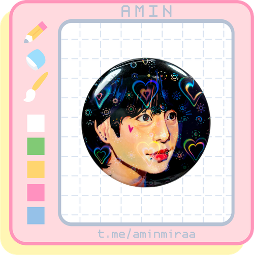 Плюшка / Значок #12 / BTS