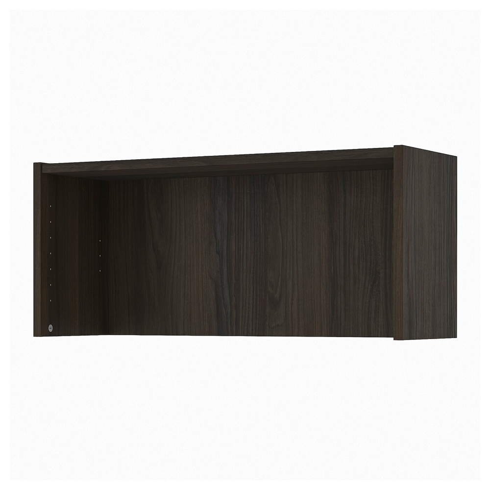 IKEA BILLY  (ИКЕА БИЛЛЙ)  -  Расширение, темно-коричневый имитация дуба, 80x28x35 см дуб, 80x28x35 см