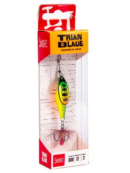 Блесна вращ. Lucky John TRIAN BLADE ROUND 12.0г 008 в блистере