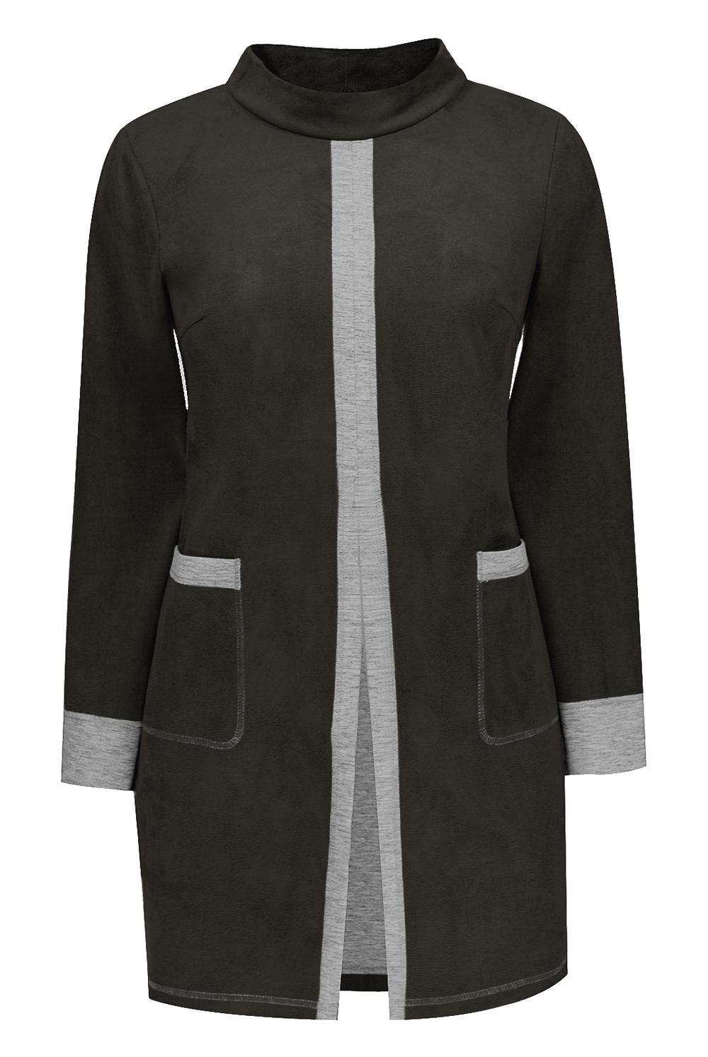 Платье-туника 1736ЮПА, коричневый #257Крч211736ЮПА