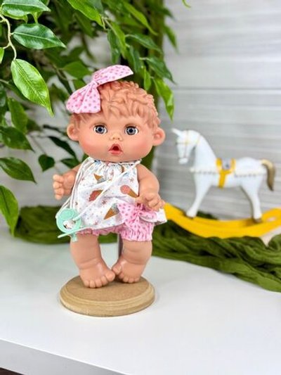 Пупс Nines 26см PEPOTE с закрывающими глазками (N0300A5)