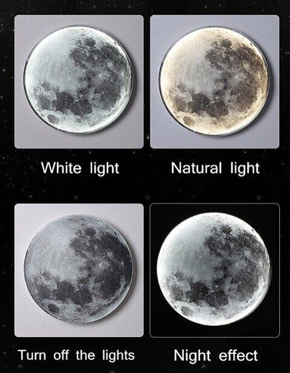 Шикарный космический светильник, который можно вешать на стену и на потолок