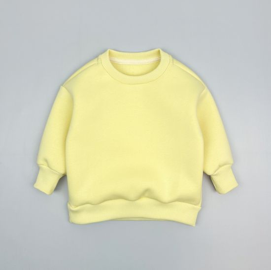 Свитшот из футера с начесом, Банан