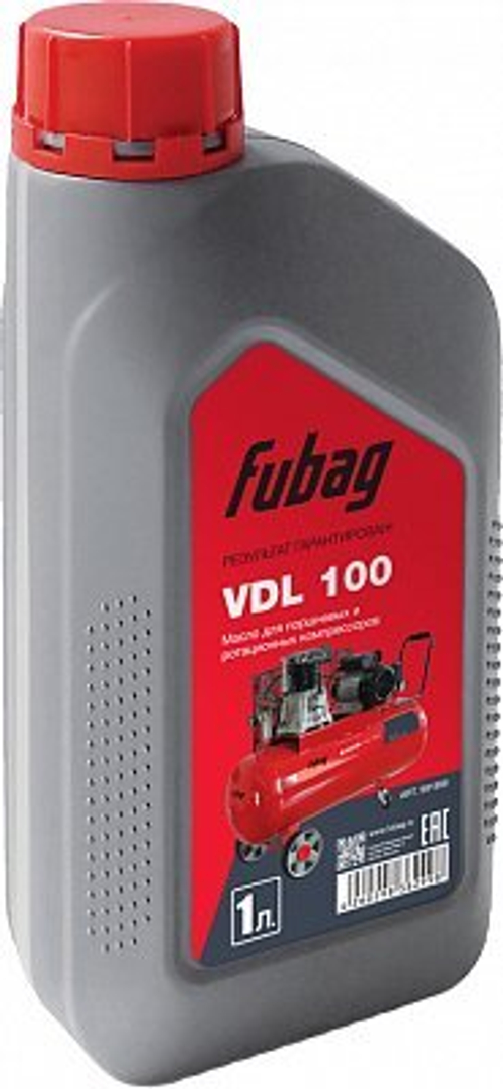 Масло VDL 100 1л для поршневых компрессоров FUBAG