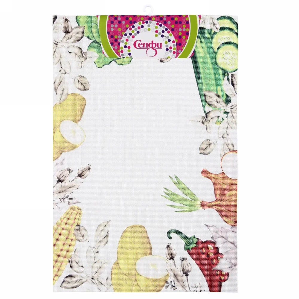 Салфетка на стол 45*30см плетеная «Овощи»