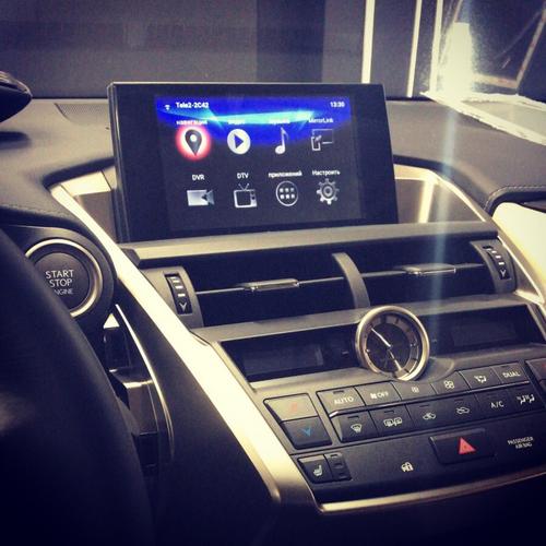 Мультимедиа блок с навигацией для Lexus NX200, NX200t, NX300h 2014-2017 (тачпад) - Carsys LNXOLD-H на Android 10, Быстрая, SIM-слот