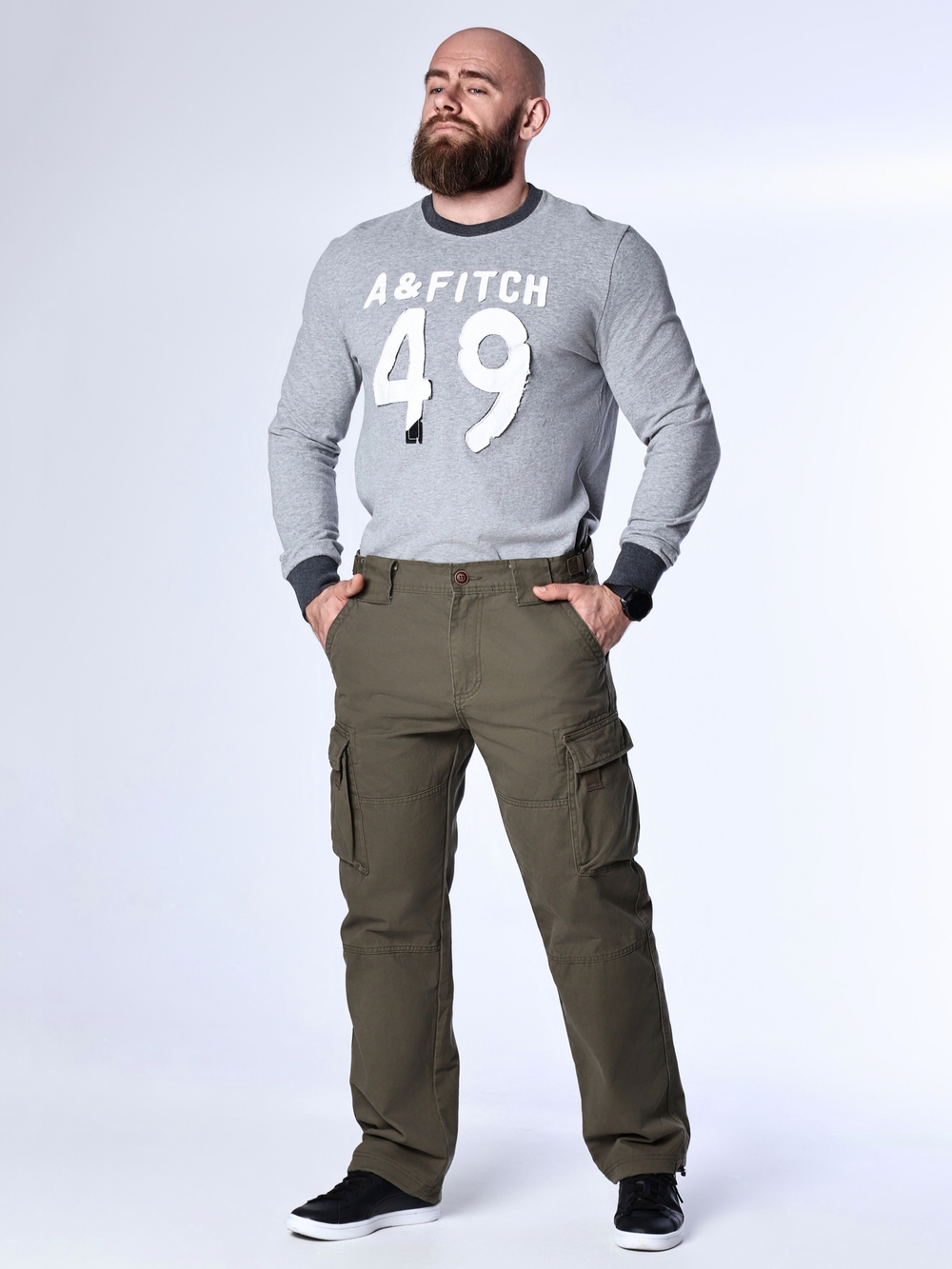 Лонгслив Abercrombie & Fitch ABL41