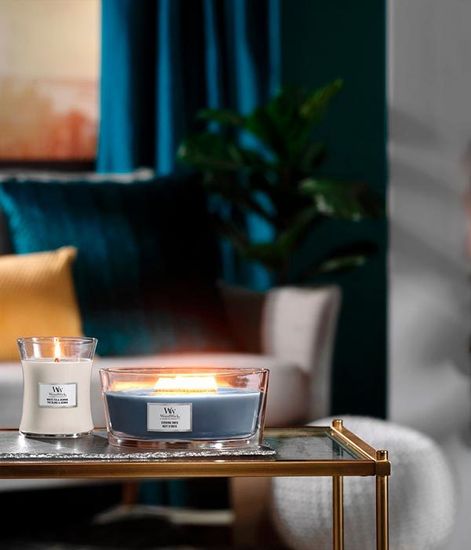 Ванильный боб, ароматическая свеча, WoodWick