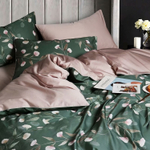 Комплект постельного белья Сатин Премиум на резинке CPAR008