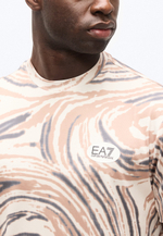 EA7 Emporio Armani TENNIS PRO - Спортивная футболка - Бежевый