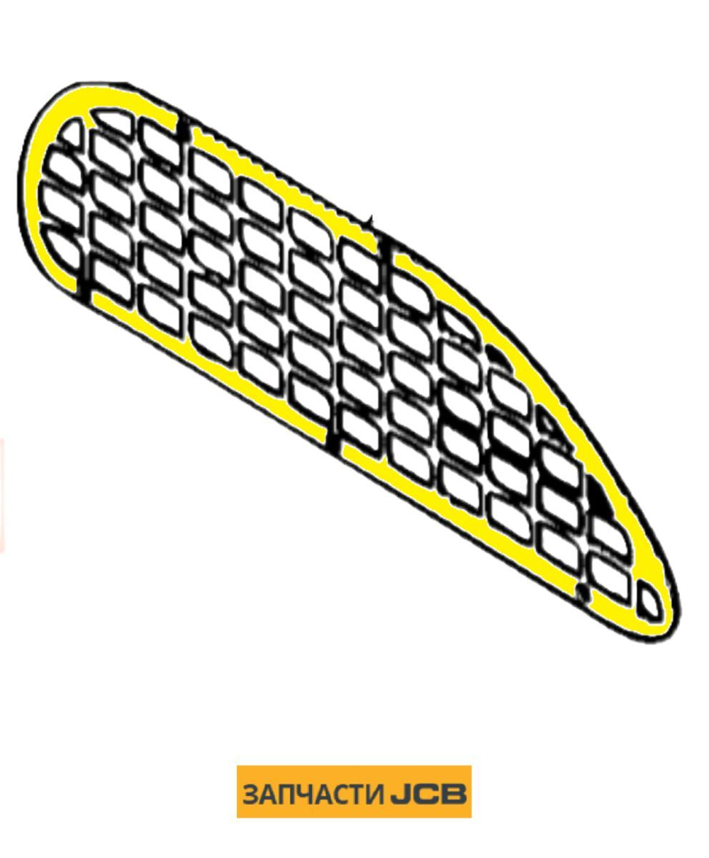 Защита фонаря JCB 332/J1137